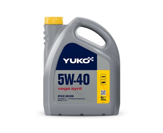 Моторное масло Yuko VEGA SYNT 5W-40 4л (4823110401453)