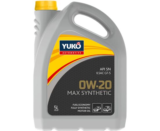 Моторна олива Yuko MAX SYNTHETIC 0W-20 5л (4823110400920)