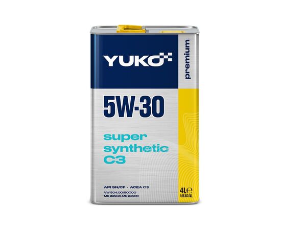 Моторное масло Yuko SUPER SYNTHETIC C3 5W-30 4л (4820070245660)