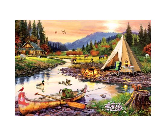 Пазл ART PUZZLE Кемпинг друзей, 3000 элементов (5520), изображение 2 Пазл ART PUZZLE Кемпинг друзей, 3000 элементов (5520), изображение 2