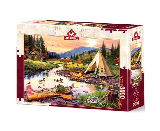 Пазл ART PUZZLE Кемпінг друзів, 3000 елементів (5520)