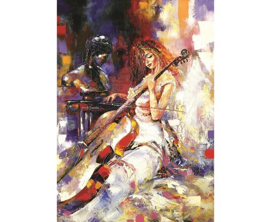Пазл ART PUZZLE Виолончелистка, 500 элементов (5088), изображение 2 Пазл ART PUZZLE Виолончелистка, 500 элементов (5088), изображение 2