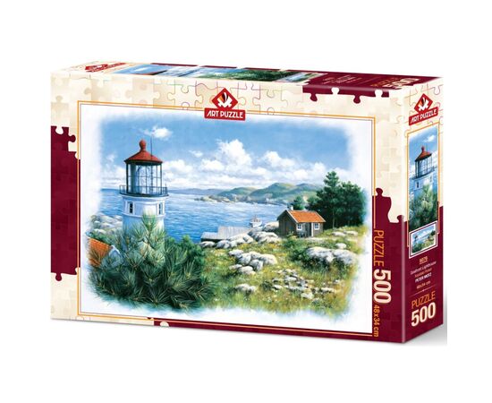 Пазл ART PUZZLE Маяк на набережной, 500 элементов (5076)