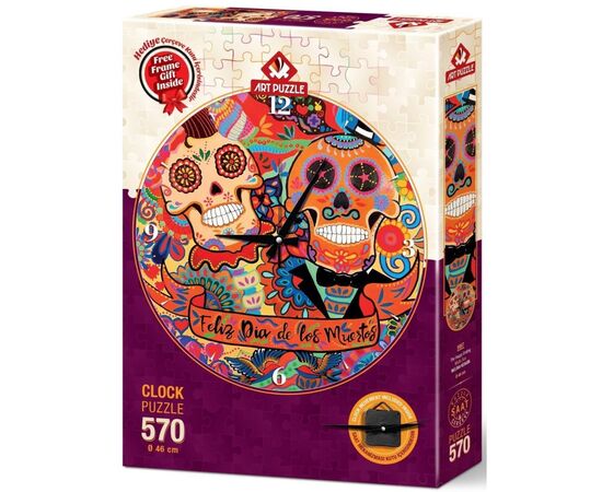 Пазл ART PUZZLE Годинник Щасливий кінець, 570 елементів (5007)