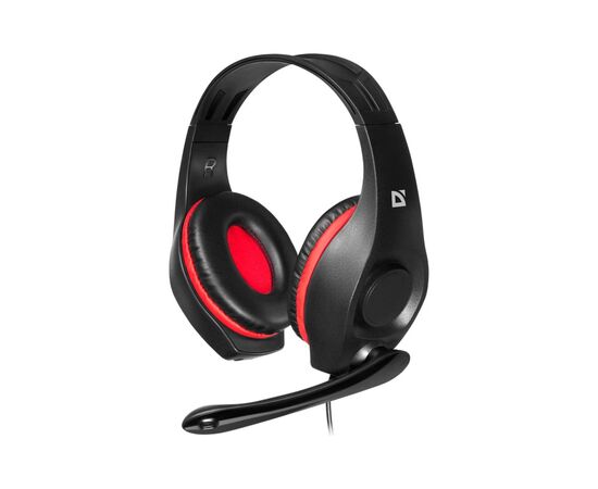 Наушники Defender Tune 130 Black-Red (63130), изображение 2