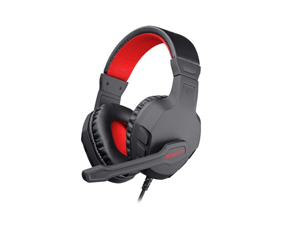Наушники Defender Сujo Black-Red (64505)