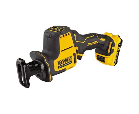 Сабельная пила DeWALT 10.8/12В XR Li-lon, бесщёточная, 2 АКБ, ЗУ, кейс TSTAK (DCS312D2)