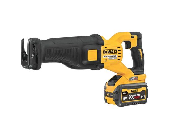 Шабельна пила DeWALT 54В XR FLEXVOLT Li-lon 2 Аг, 0 - 3000 ход/хв, 3.54 кг, кейс TSTAK (DCS389T2)