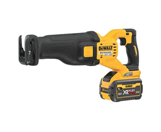 Сабельная пила DeWALT 54В XR FLEXVOLT Li-lon 3 Ач, 0 - 3000 ход/мин, 3.54 кг, кейс TSTAK (DCS389X2)