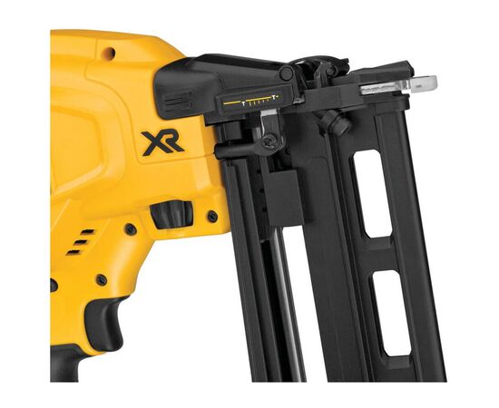 Гвоздезабиватель DeWALT 18В XR , диаметр/длина гвоздя 1.6/32-64мм (без АКБ и ЗУ) (DCN662N), изображение 5 Гвоздезабиватель DeWALT 18В XR , диаметр/длина гвоздя 1.6/32-64мм (без АКБ и ЗУ) (DCN662N), изображение 5
