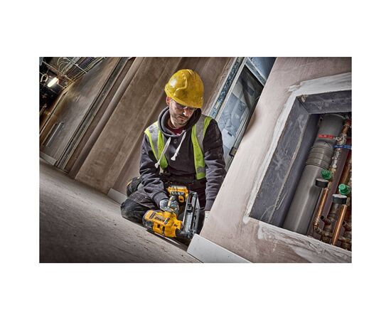 Гвоздезабиватель DeWALT 18В XR , диаметр/длина гвоздя 1.6/32-64мм (без АКБ и ЗУ) (DCN662N), изображение 8 Гвоздезабиватель DeWALT 18В XR , диаметр/длина гвоздя 1.6/32-64мм (без АКБ и ЗУ) (DCN662N), изображение 8
