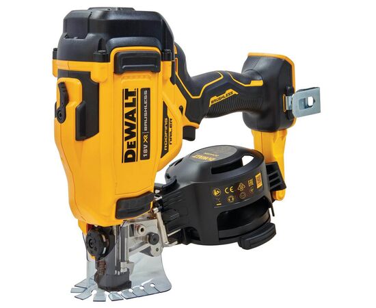 Гвоздезабиватель DeWALT 18В XR Li-Ion,диаметр/длина гвоздя 3/45 мм (без АКБ и ЗУ) (DCN45RNN), изображение 3 Гвоздезабиватель DeWALT 18В XR Li-Ion,диаметр/длина гвоздя 3/45 мм (без АКБ и ЗУ) (DCN45RNN), изображение 3
