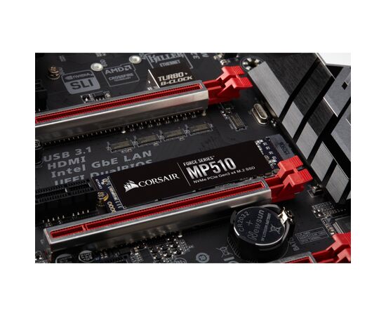 Накопитель SSD M.2 2280 960GB MP510 Corsair (CSSD-F960GBMP510B), изображение 8 Накопитель SSD M.2 2280 960GB MP510 Corsair (CSSD-F960GBMP510B), изображение 8