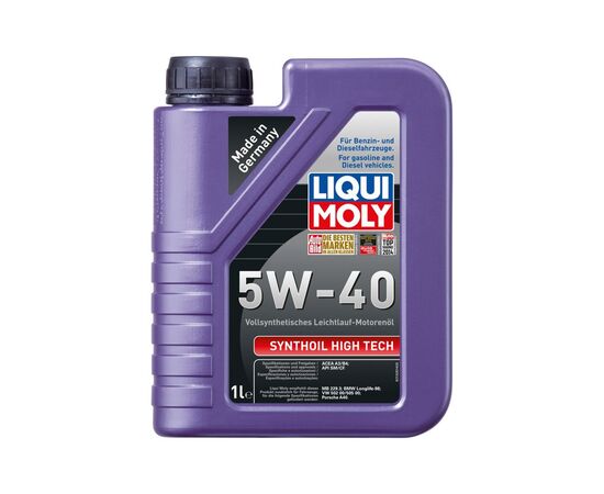 Моторна олива Liqui Moly Synthoil High Tech SAE 5W-40 1л. (1855)