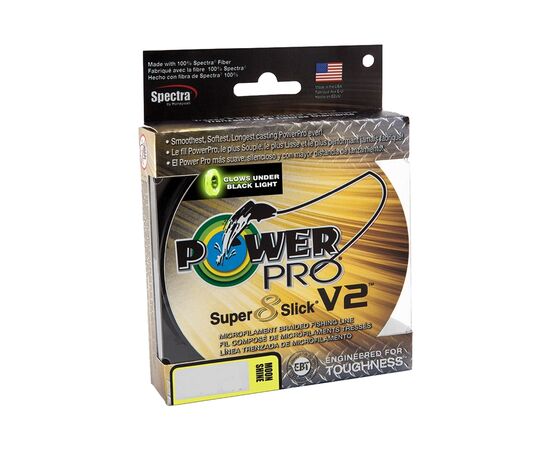 Шнур Power Pro Super 8 Slick V2 Moon Shine 135m 0.15mm 22lb/10.0kg (2266.99.91)