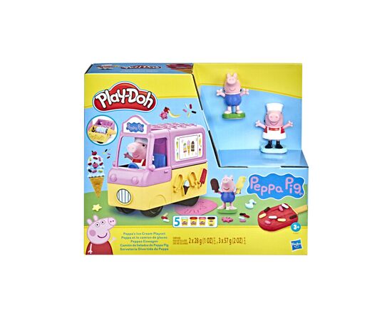 Набір для творчості Hasbro Play-Doh Машинка з морозивом Свинки Пеппи (F3597)