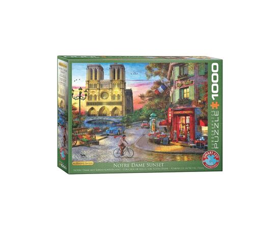Пазл Eurographics Закат Нотр-Дам Доминик Дэвисон, 1000 элементов (6000-5530)