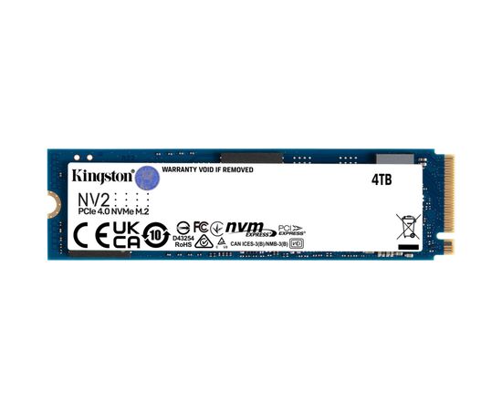 Накопитель SSD M.2 2280 4TB Kingston (SNV2S/4000G)