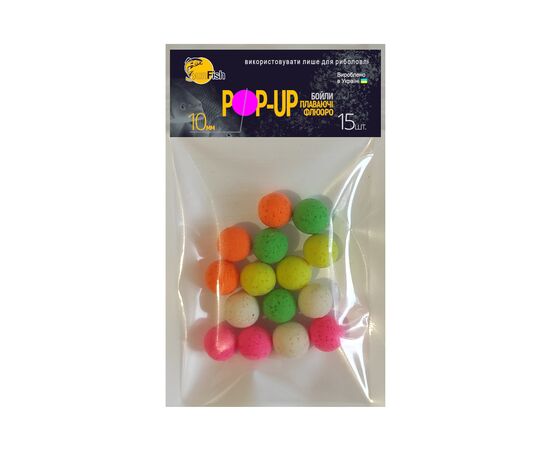 Бойл SunFish Pop-Up Мікс Квітів 10 mm 15 шт (SF220022)
