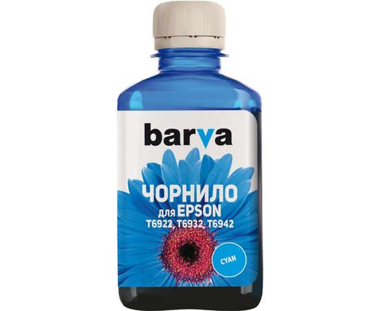 Чорнило Barva Epson E69, 180 мл, cyan (E69-766)
