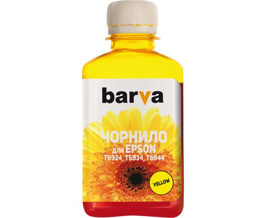 Чернила Barva Epson E69, 180 мл, yellow (E69-768)