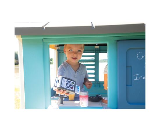 Игровой домик Smoby Кофейня сладостей с кухней, кассой, посудой (810718), изображение 6 Игровой домик Smoby Кофейня сладостей с кухней, кассой, посудой (810718), изображение 6