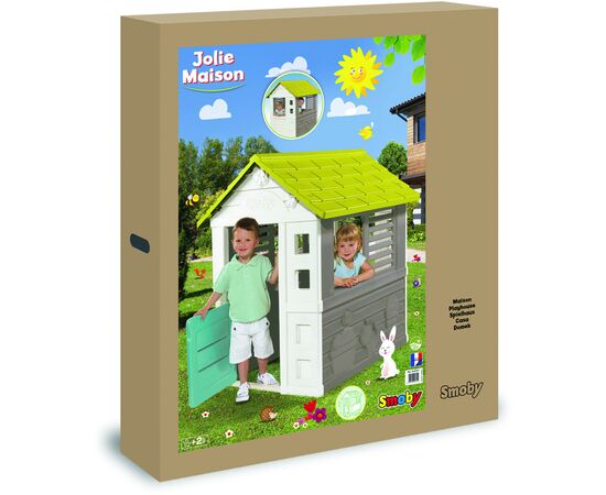 Игровой домик Smoby Радужный 110 х 98 х 127 см Серый (810721), изображение 5 Игровой домик Smoby Радужный 110 х 98 х 127 см Серый (810721), изображение 5