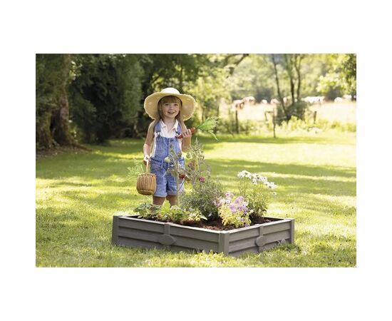 Песочница Smoby грядка 2 в 1, 76x76 см (850208), изображение 4 Песочница Smoby грядка 2 в 1, 76x76 см (850208), изображение 4