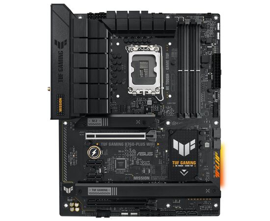 Материнська плата ASUS TUF GAMING B760-PLUS WIFI, зображення 2 Материнська плата ASUS TUF GAMING B760-PLUS WIFI, зображення 2