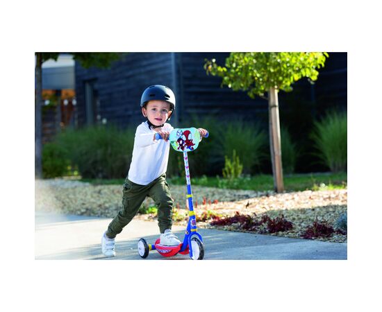 Самокат Smoby Марвел Спиди с металлической рамой (750909), изображение 4