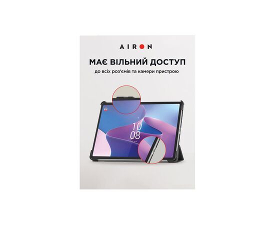 Чохол до планшета AirOn Premium Lenovo Tab P11 Pro 2nd Gen 11.2" + Film Black (4822352781086), зображення 5