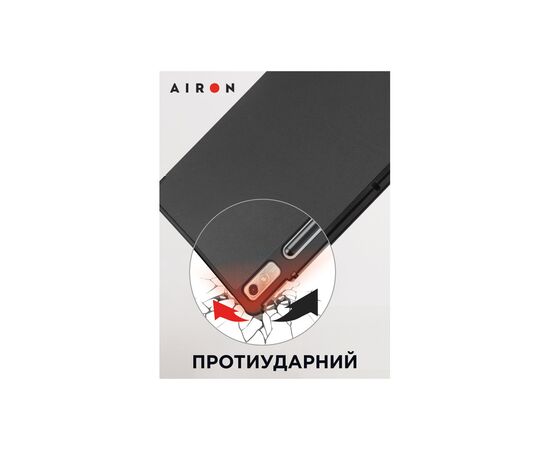 Чохол до планшета AirOn Premium Lenovo Tab P11 Pro 2nd Gen 11.2" + Film Black (4822352781086), зображення 7