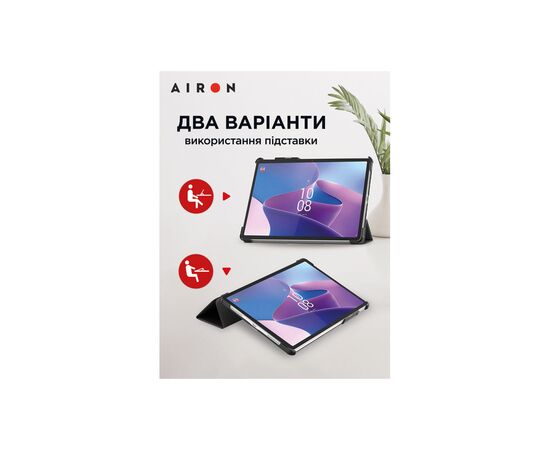 Чохол до планшета AirOn Premium Lenovo Tab P11 Pro 2nd Gen 11.2" + Film Black (4822352781086), зображення 8