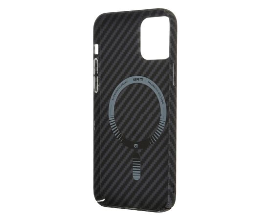 Чехол для моб. телефона Armorstandart LikeCarbon MagCase Apple iPhone 12 / 12 Pro Black (ARM66634), изображение 2