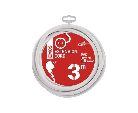 Сетевой удлинитель EMOS P0123R, изображение 3 Сетевой удлинитель EMOS P0123R, изображение 3