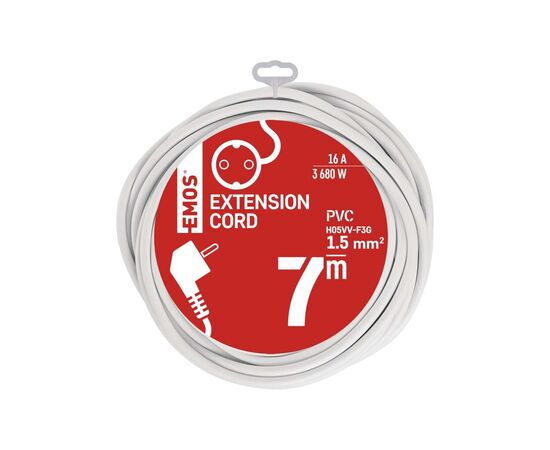 Сетевой удлинитель EMOS P0127R, изображение 3 Сетевой удлинитель EMOS P0127R, изображение 3