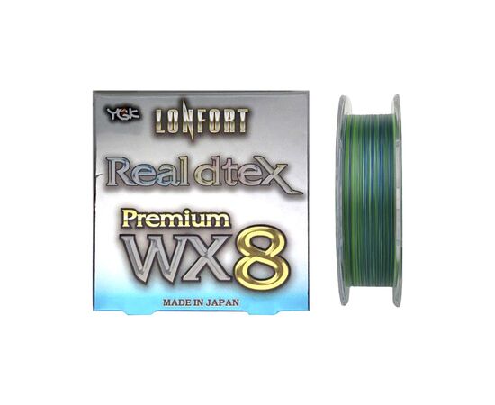 Шнур YGK Lonfort Real DTex X8 90m Multi Color 0.3/9lb (5545.02.80)