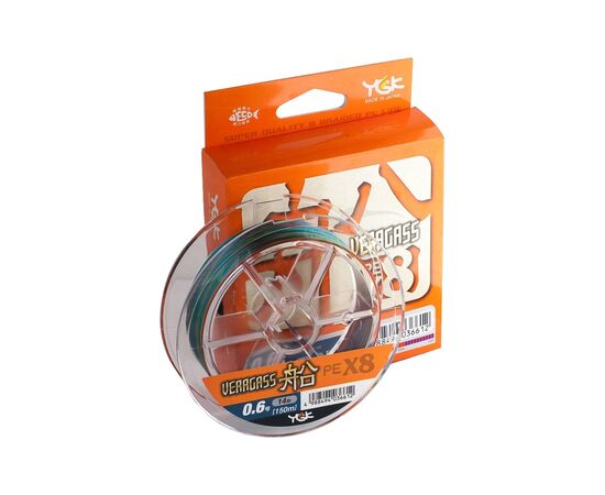 Шнур YGK Veragass Fune X8 - 100m connect 1/8.6kg 10m x 5 colors (5545.02.71), зображення 2