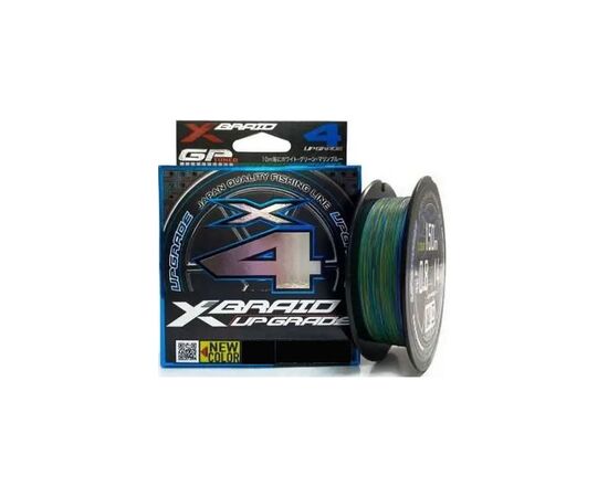 Шнур YGK X-Braid Upgrade X4 Multi Color 180m 0.4/0.104mm 8lb/3.6kg (5545.04.17)