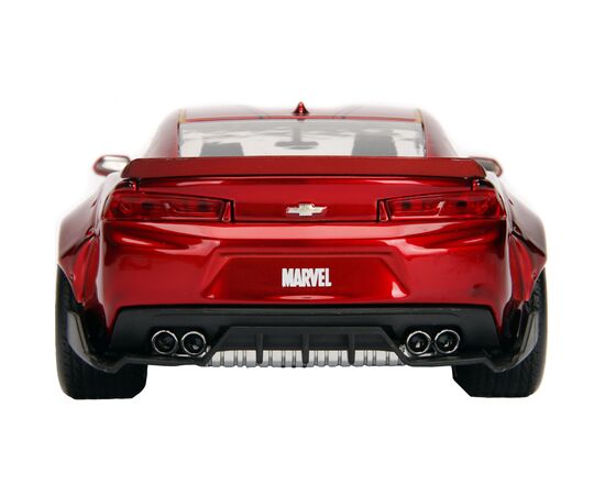 Машина Jada металева Марвел. Месники: Шевроле Камаро (2016) з фігуркою Залізної людини 1:24 (253225003), зображення 3 Машина Jada металева Марвел. Месники: Шевроле Камаро (2016) з фігуркою Залізної людини 1:24 (253225003), зображення 3