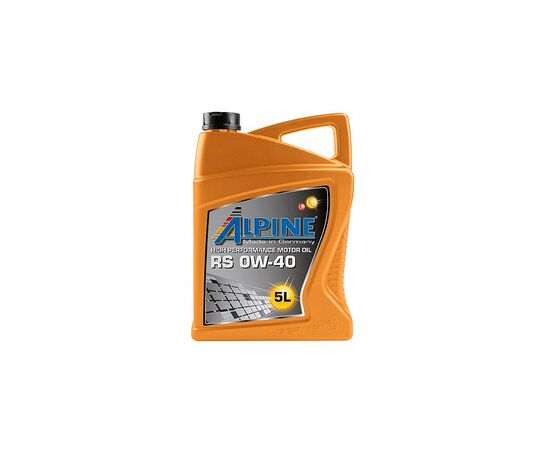 Моторное масло Alpine 0W-40 RS 5л (0225-5)