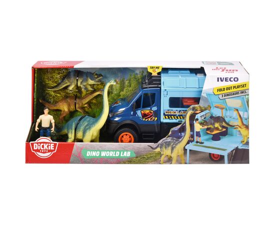 Игровой набор Dickie Toys Исследование динозавров с машиной 28 см, 3 динозавров и фигурки (3837025), изображение 9