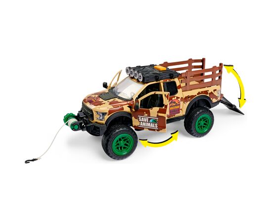 Игровой набор Dickie Toys Парк диких животных с внедорожником 25 см и фигурками (3837016), изображение 3