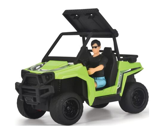 Игровой набор Dickie Toys Укрощение бездорожья с внедорожником 38 см, баги и фигуркой (3837019), изображение 5