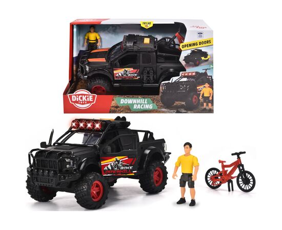 Игровой набор Dickie Toys Скоростной спуск с внедорожником 25 см и фигуркой (3834006), изображение 2 Игровой набор Dickie Toys Скоростной спуск с внедорожником 25 см и фигуркой (3834006), изображение 2