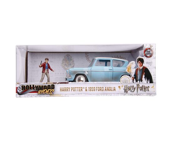 Машина Jada металлическая Гарри Поттер Форд Англия (1959) с фигуркой Гарри Поттера 1:24 (253185002), изображение 9 Машина Jada металлическая Гарри Поттер Форд Англия (1959) с фигуркой Гарри Поттера 1:24 (253185002), изображение 9