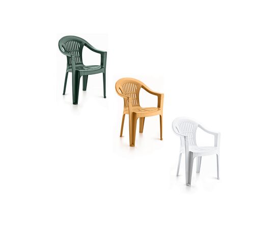 Кресло садовое Irak Plastik Bahar Eko тик (4684), изображение 2 Кресло садовое Irak Plastik Bahar Eko тик (4684), изображение 2