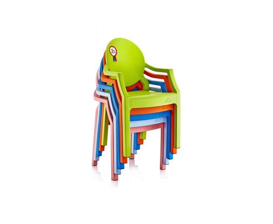 Кресло садовое Irak Plastik детское озорник зеленое (4587), изображение 2 Кресло садовое Irak Plastik детское озорник зеленое (4587), изображение 2