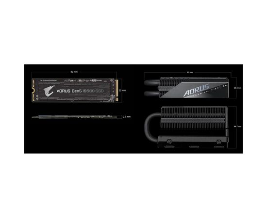Накопитель SSD M.2 2280 2TB GIGABYTE (AG510K2TB), изображение 8 Накопитель SSD M.2 2280 2TB GIGABYTE (AG510K2TB), изображение 8