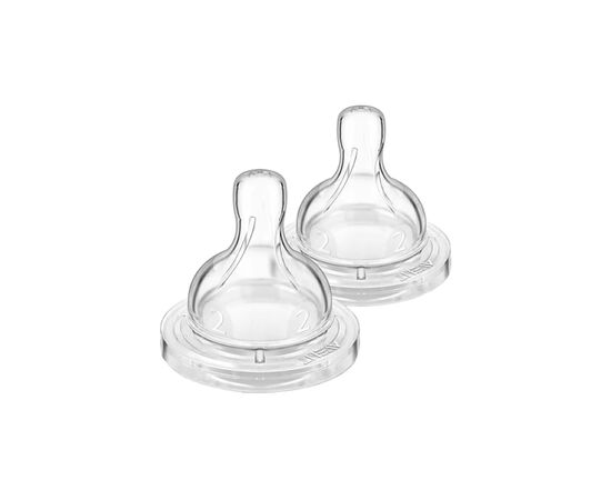 Соска Philips AVENT Анти-Колик, медленный поток 1+ мес 2 шт (SCY762/02)